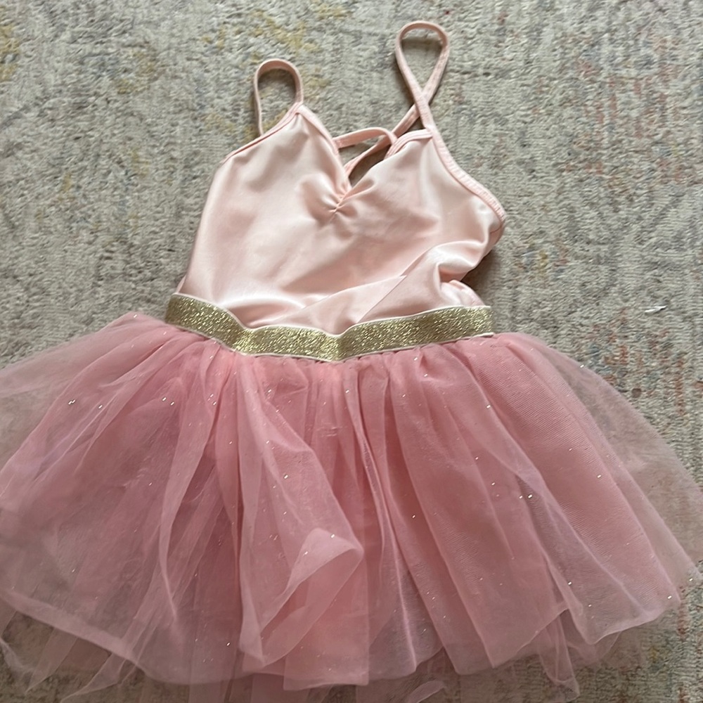 Pink ballet tulle tutu dress